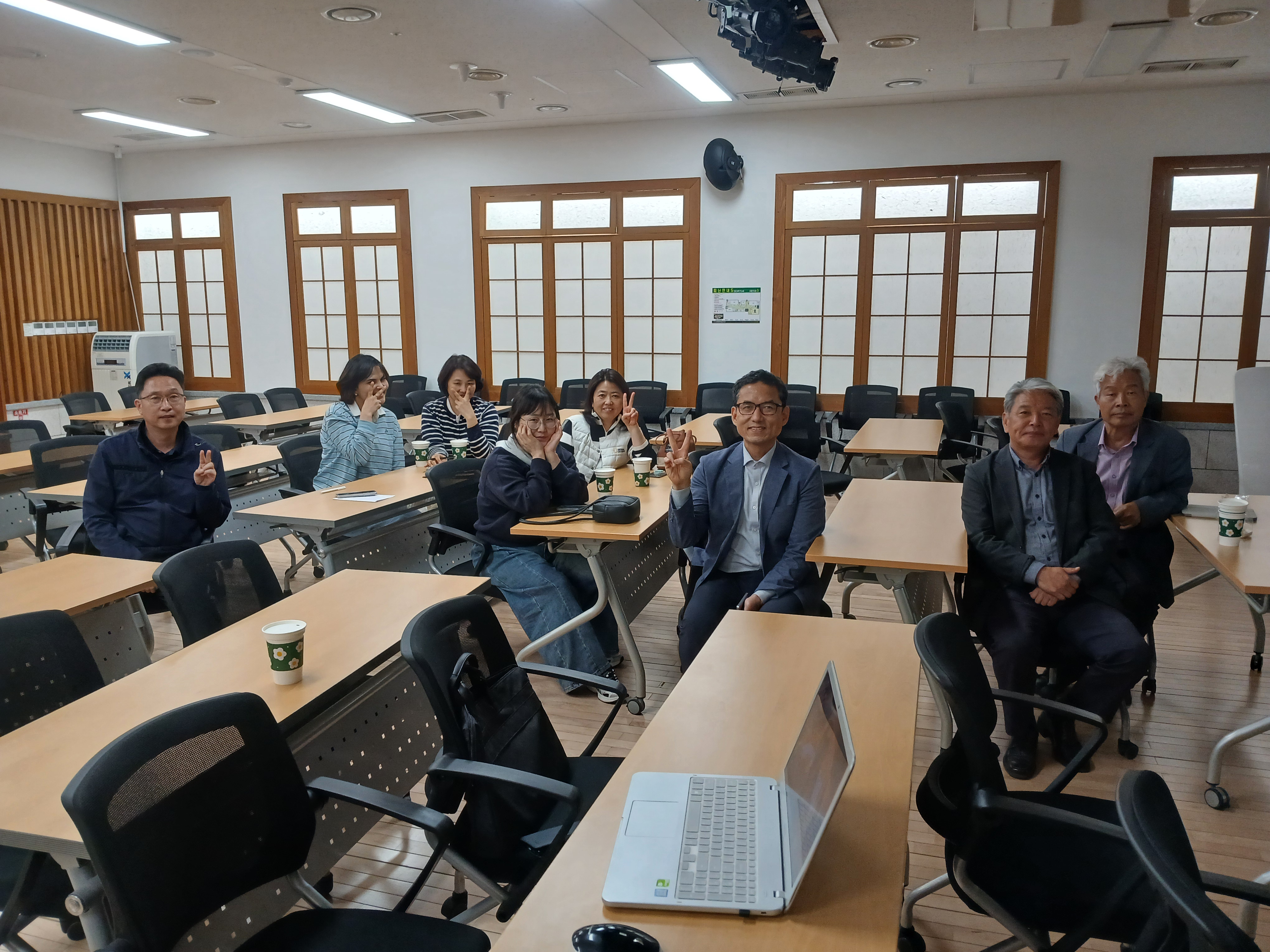 넷째 클래스 — 강의 장면